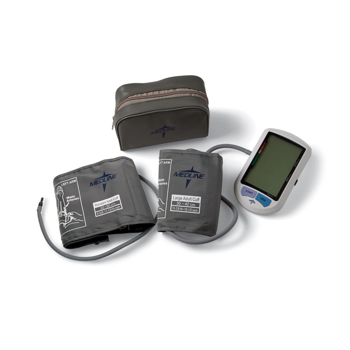 Medline Elite Automatic Digital Blood Pressure Monitors, Adult and Large Adult - Image 1