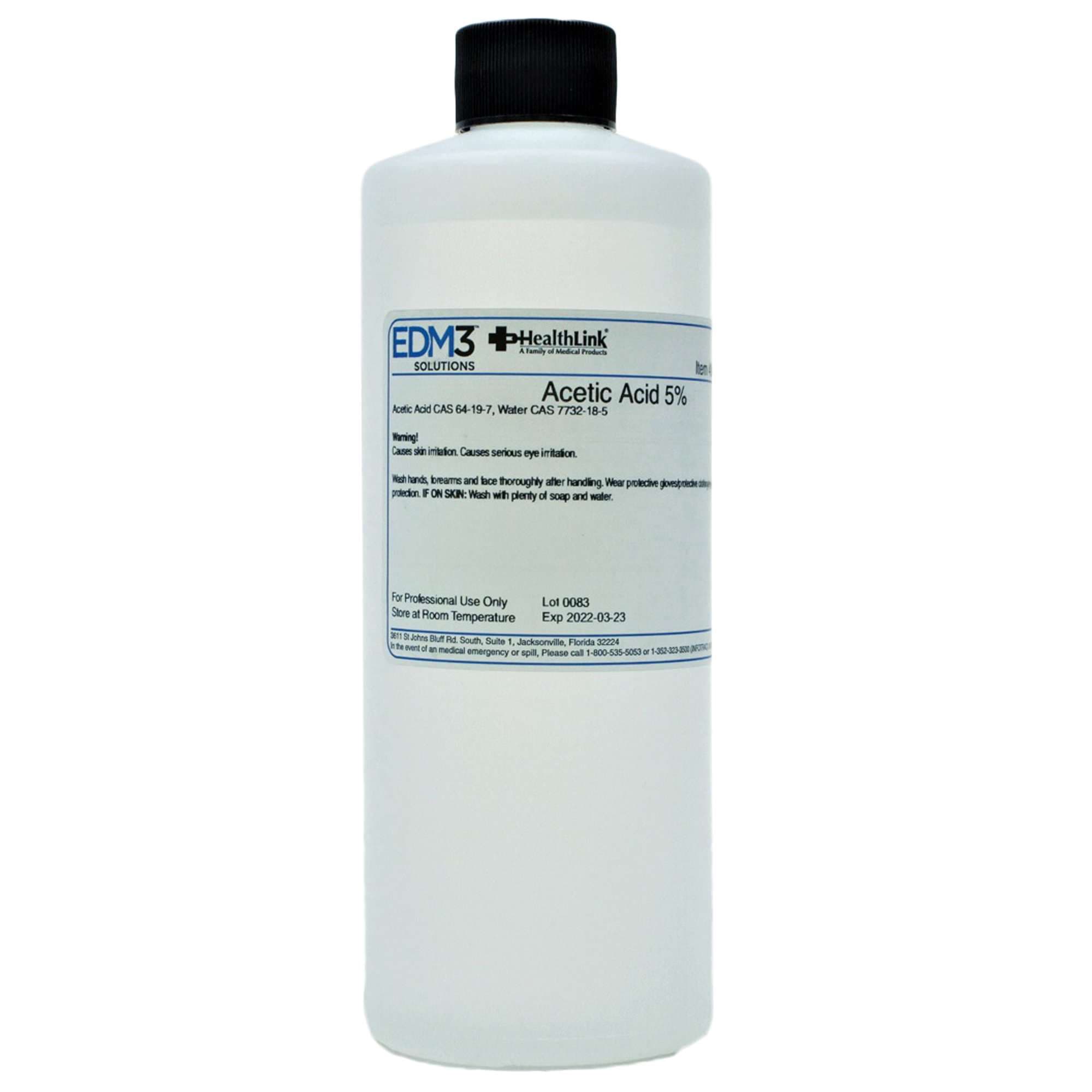 EDM 3 Acetic Acid Chemistry Reagent Solution, 5% - Image 2