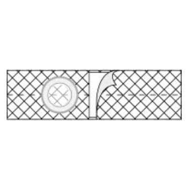 Nu-Hope Nu-Form 4" Ostomy Support Belt, 2-3/4" White, Medium - Each - Image 1