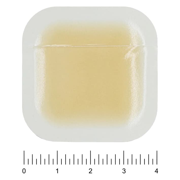 Vitale Thin Hydrocolloid Dressing, 4" x 4" - Image 1