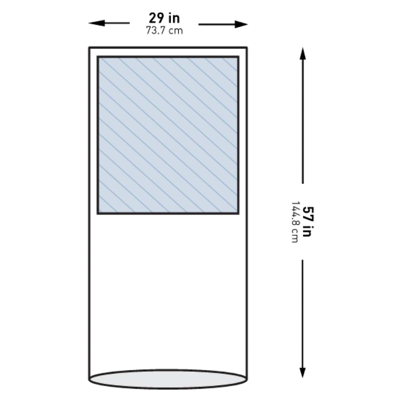 McKesson Mayo Stand Cover, 29.5 x 57 Inch - Case of 30 - Image 1