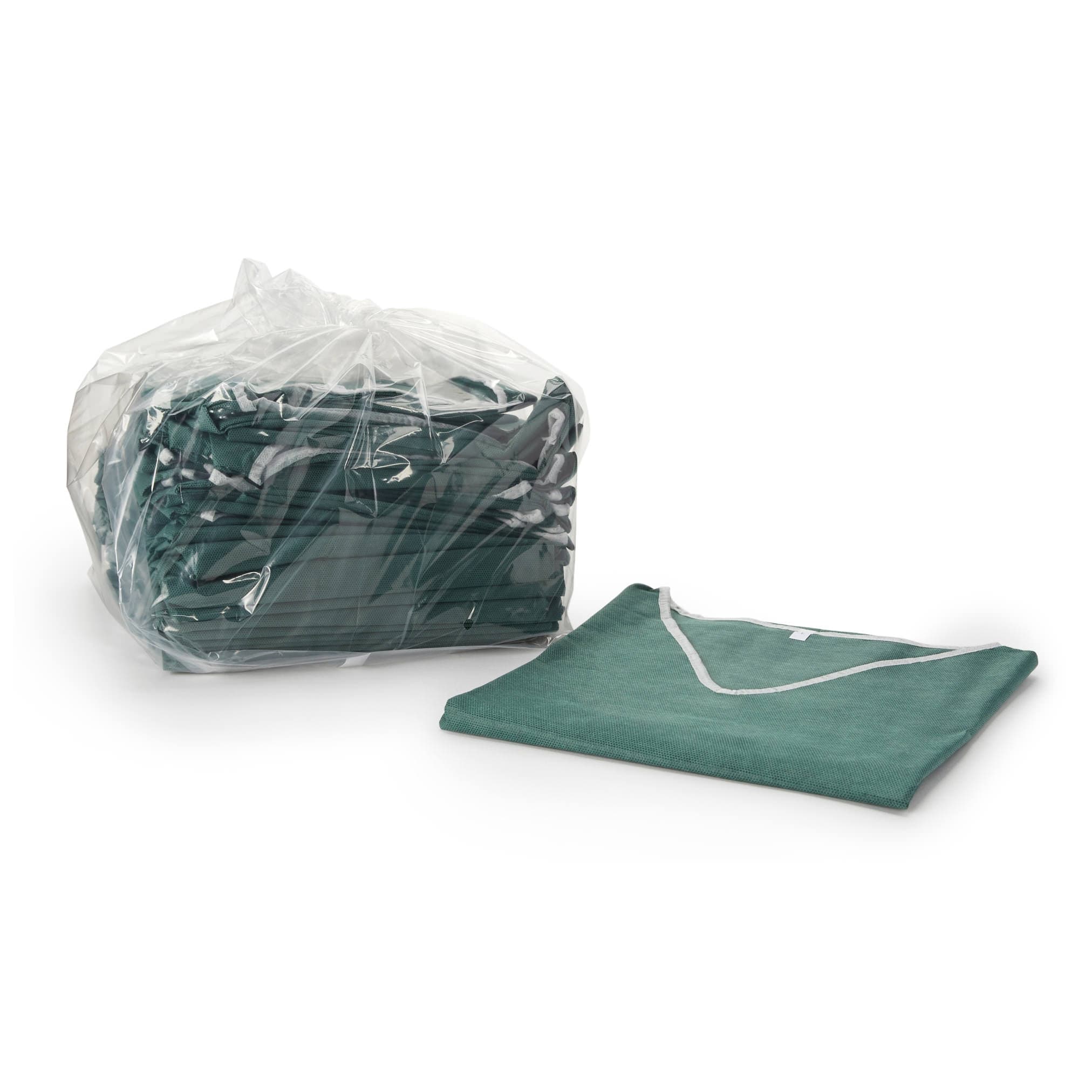 Graham Medical Scrub Shirt, Green, Large - Case of 30 - Image 1