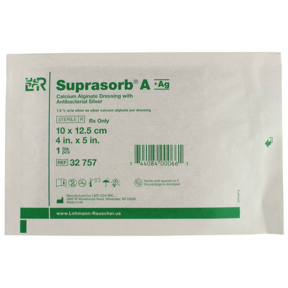Suprasorb A + Ag Calcium Alginate Dressing - Image 2