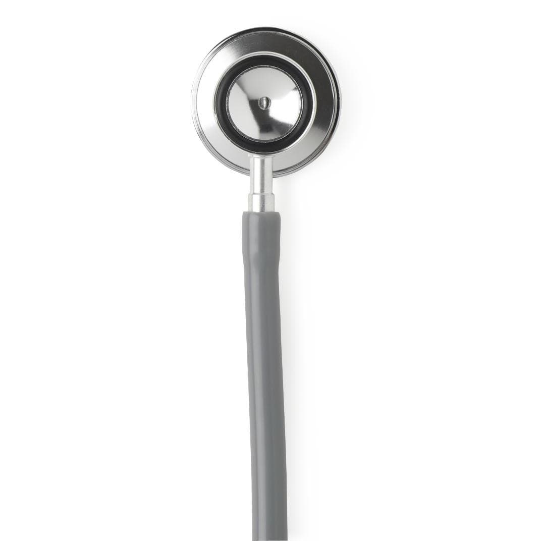 Medline Dual-Head Stethoscope, Gray - Image 3