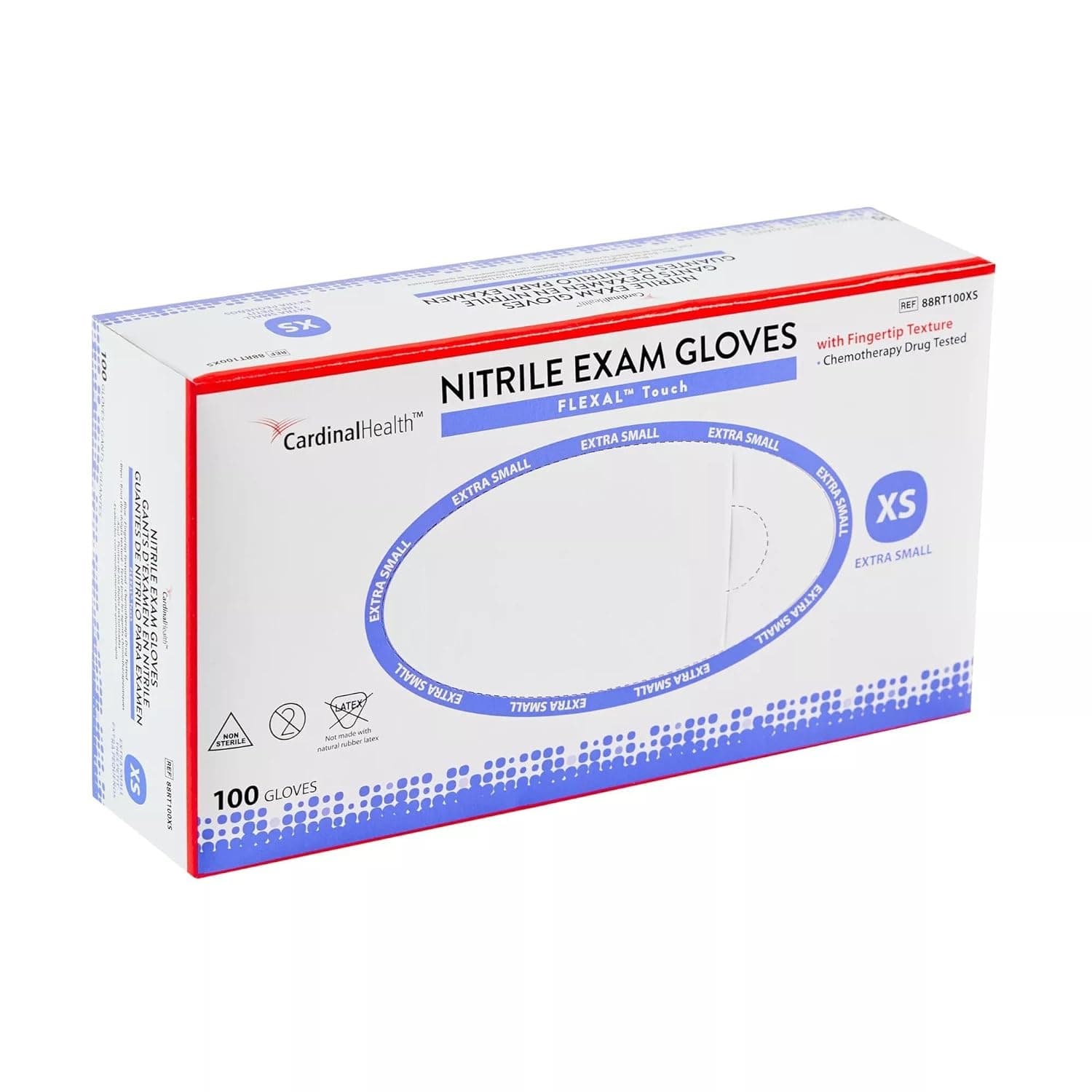 Cardinal Health FLEXAL Touch Nitrile Exam Gloves
