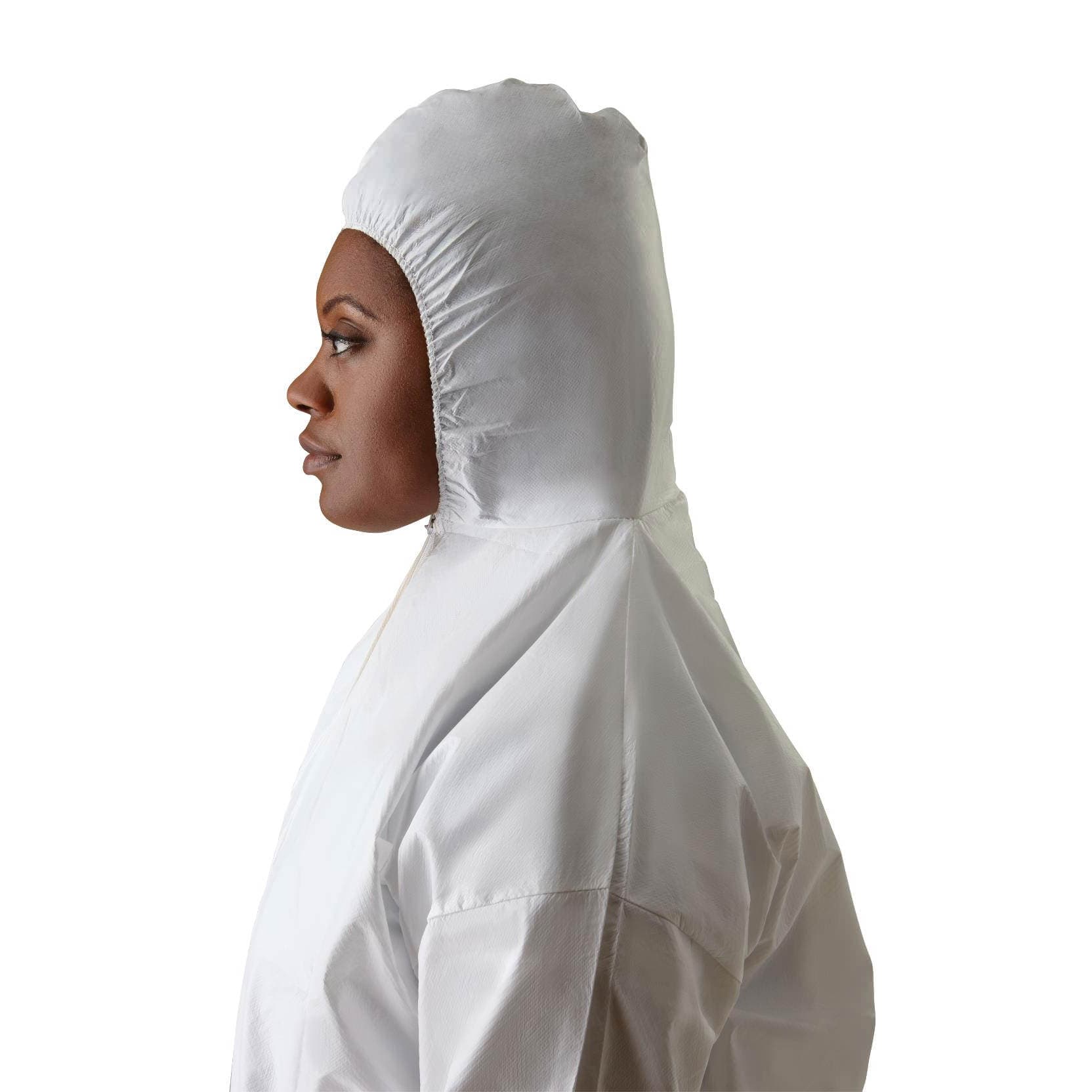 Medline Disposable Static-Dissipative Microporous Coveralls with Hood & Boot - Image 2