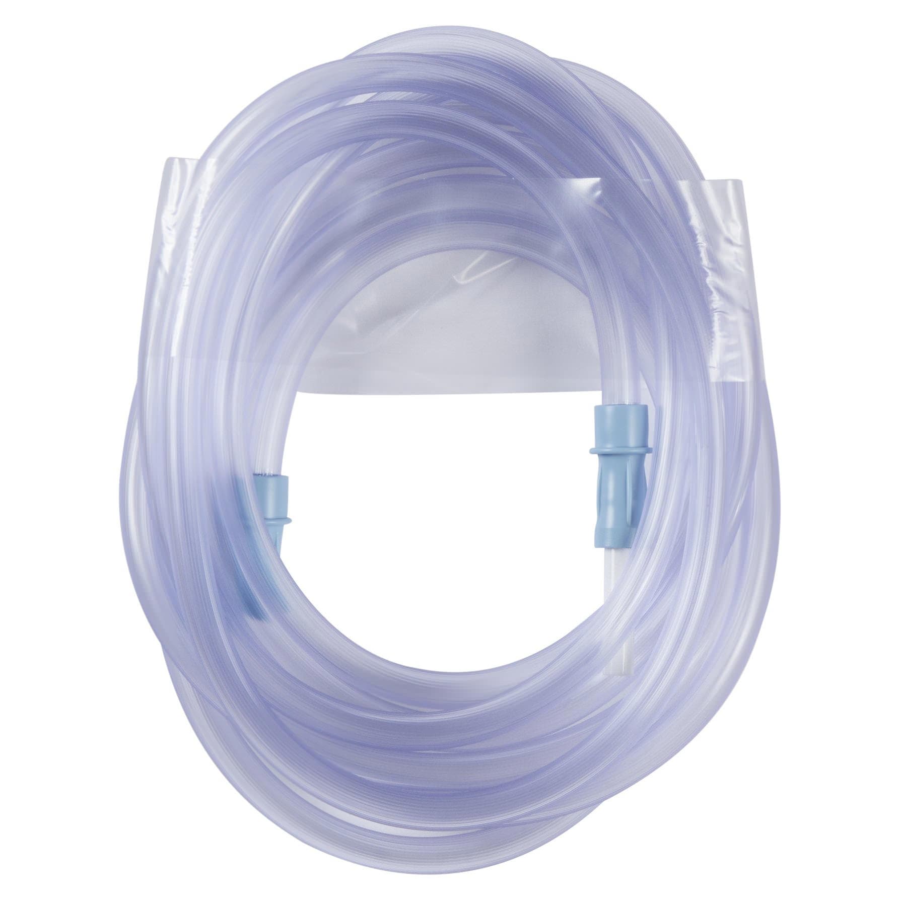 McKesson Suction Connecting Tubing Non-Conductive, Clear, 2 Female Connectors, 1 Straight Male Connector - Image 3