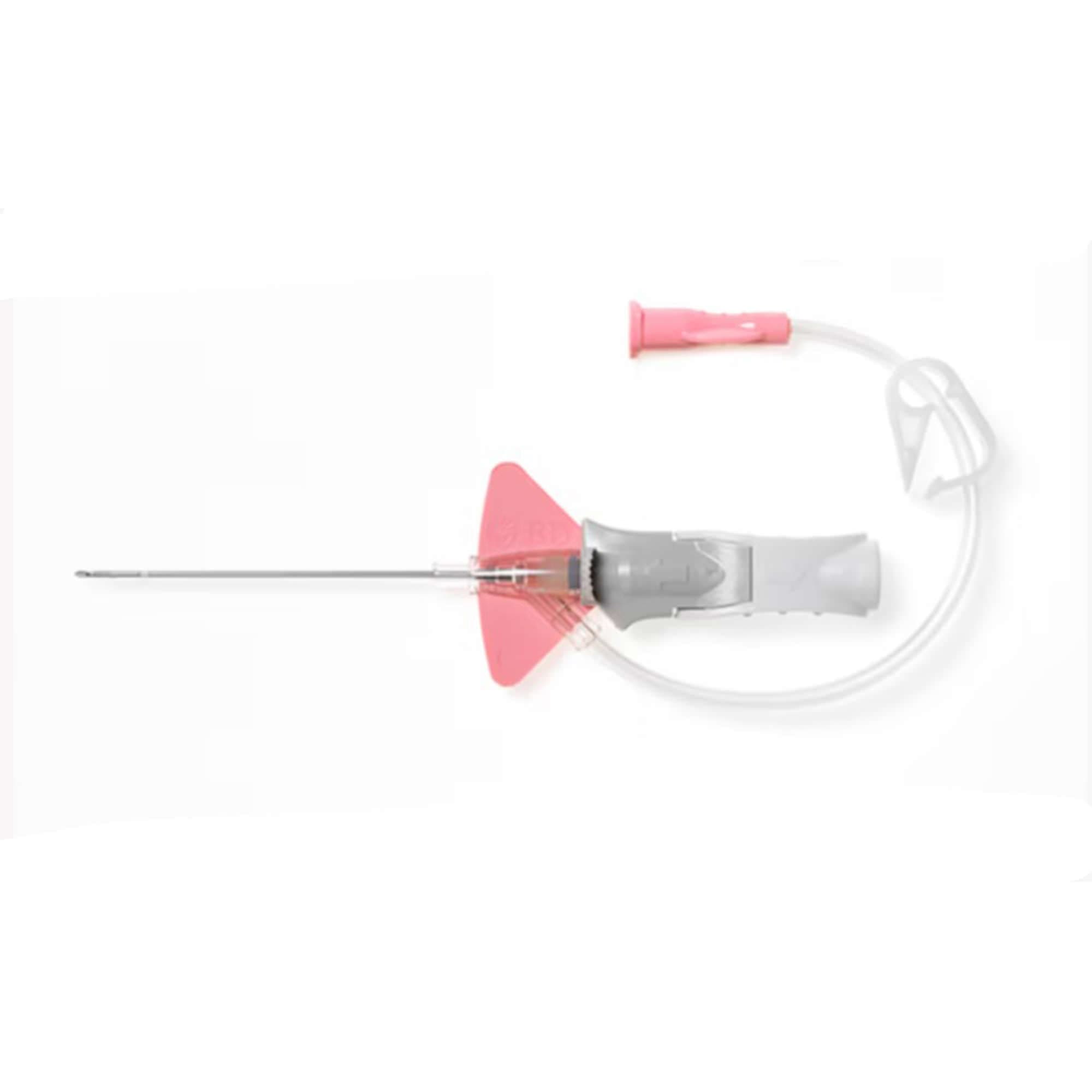 BD Nexiva Sliding Closed IV Catheter, Pink, 20 Gauge, 1.75 Inch - Case of 80 - Image 1