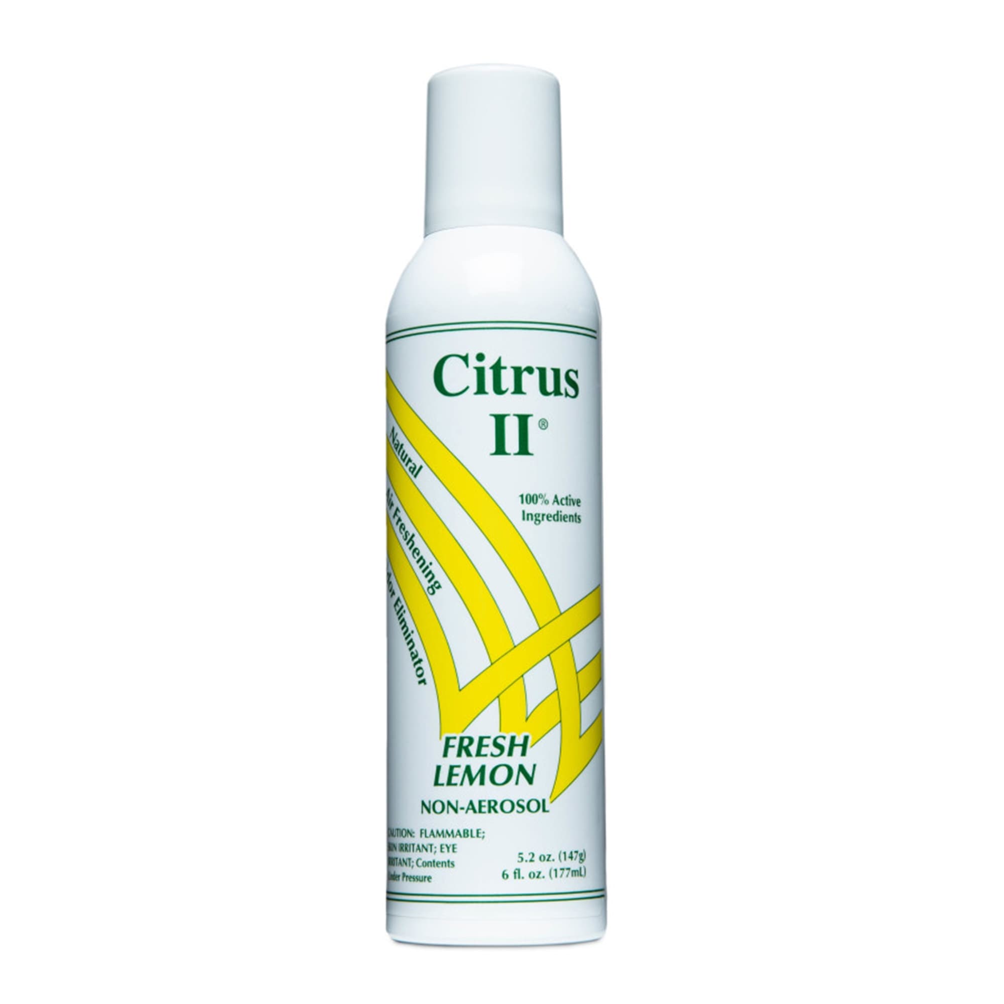 Citrus II Odor Eliminating Spray Air Fresheners, 5.2 oz, Lemon Scent - 1 Dozen - Image 1