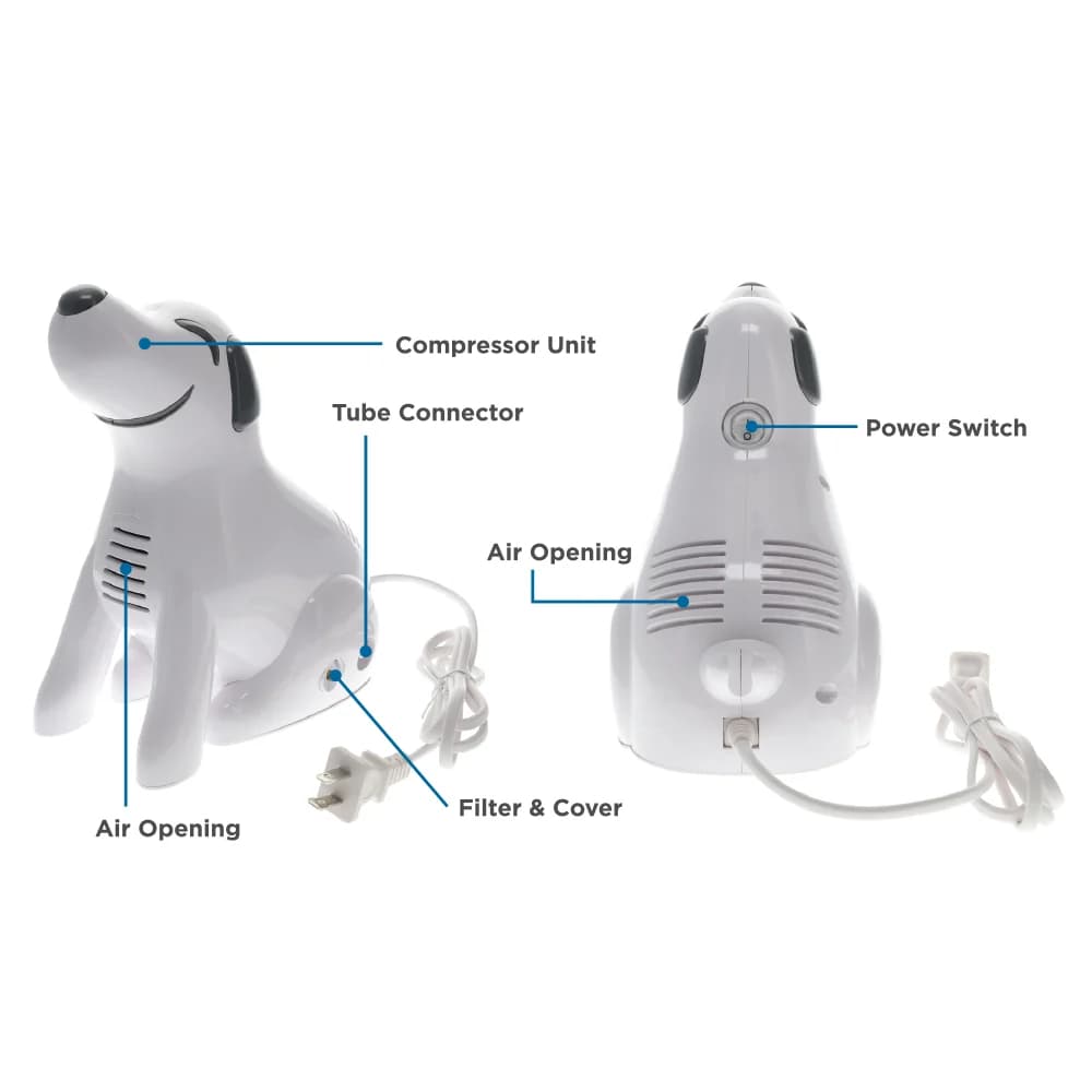 BodyMed Pediatric Dog Compressor Nebulizer System - Image 2