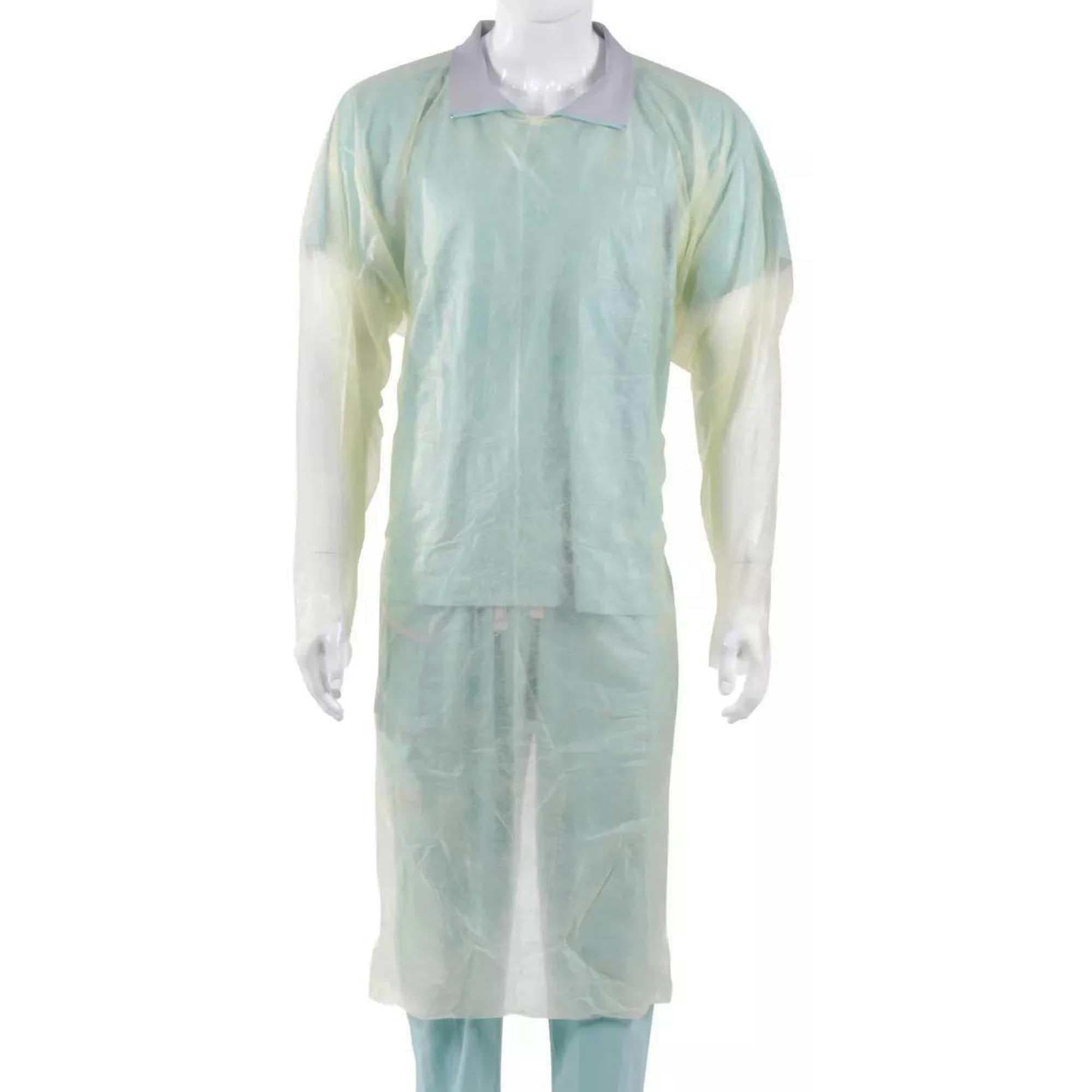 Cardinal Health Lightweight Thumbhook Isolation Gown, One Size Fits Most - Package of 25 - Image 1