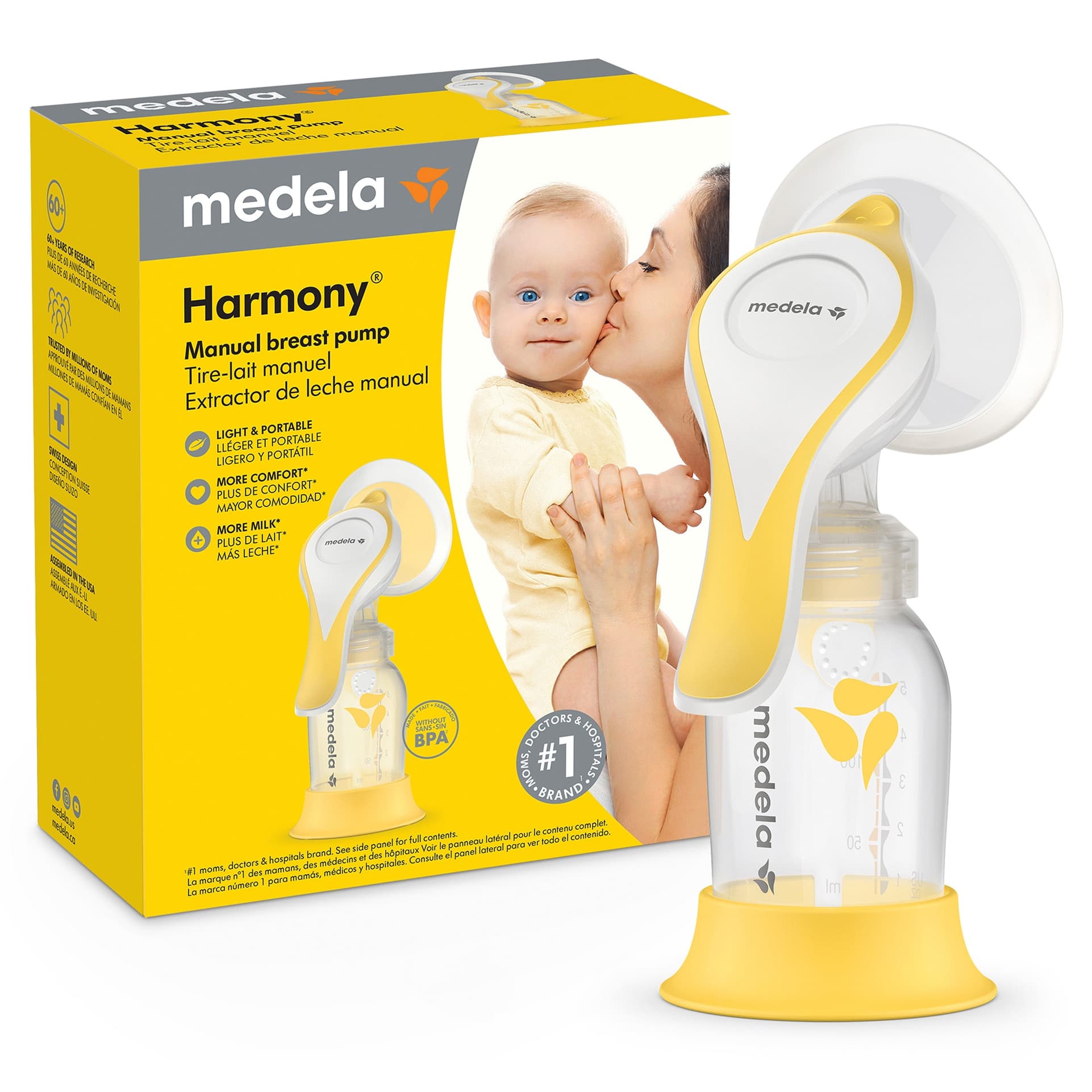Harmony Manual Breast Pump Kit - Each - Image 1