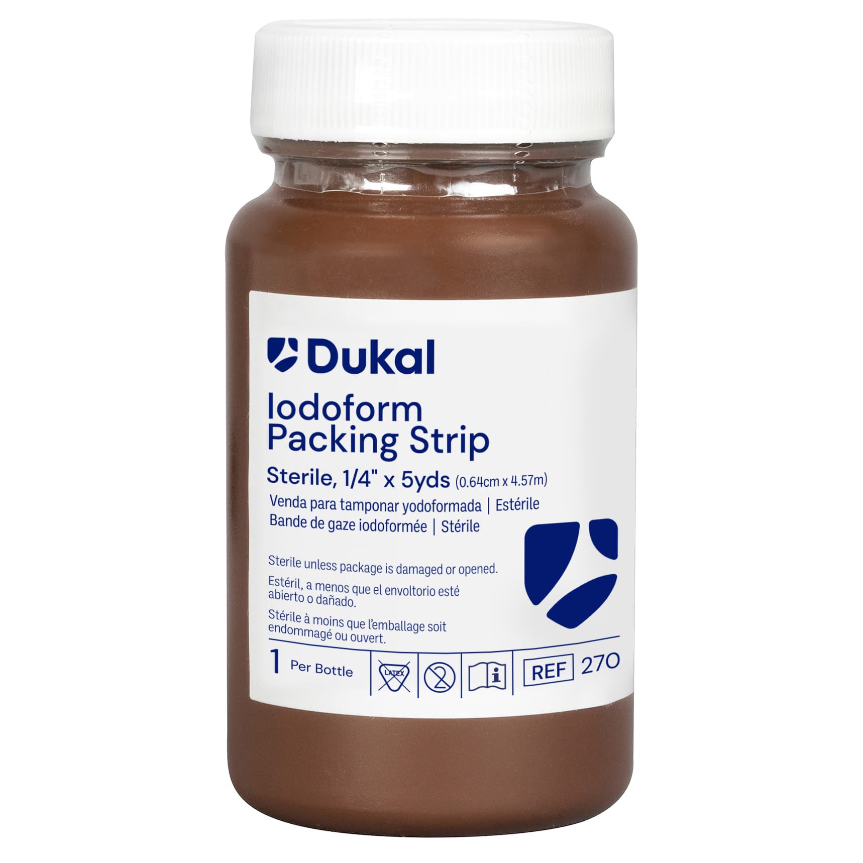 Dukal Iodoform Wound Packing Strip, 1/4 Inch x 5 Yard - Each - Image 1
