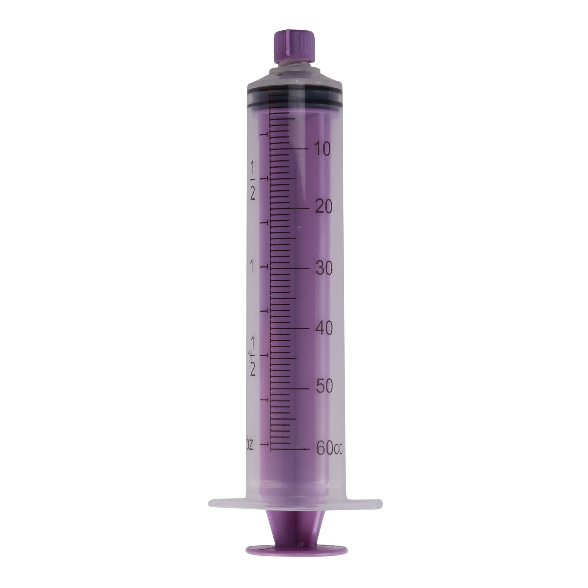 AMSure 60 ML Flat Top Piston Syringe With ENFit Tip - Image 2