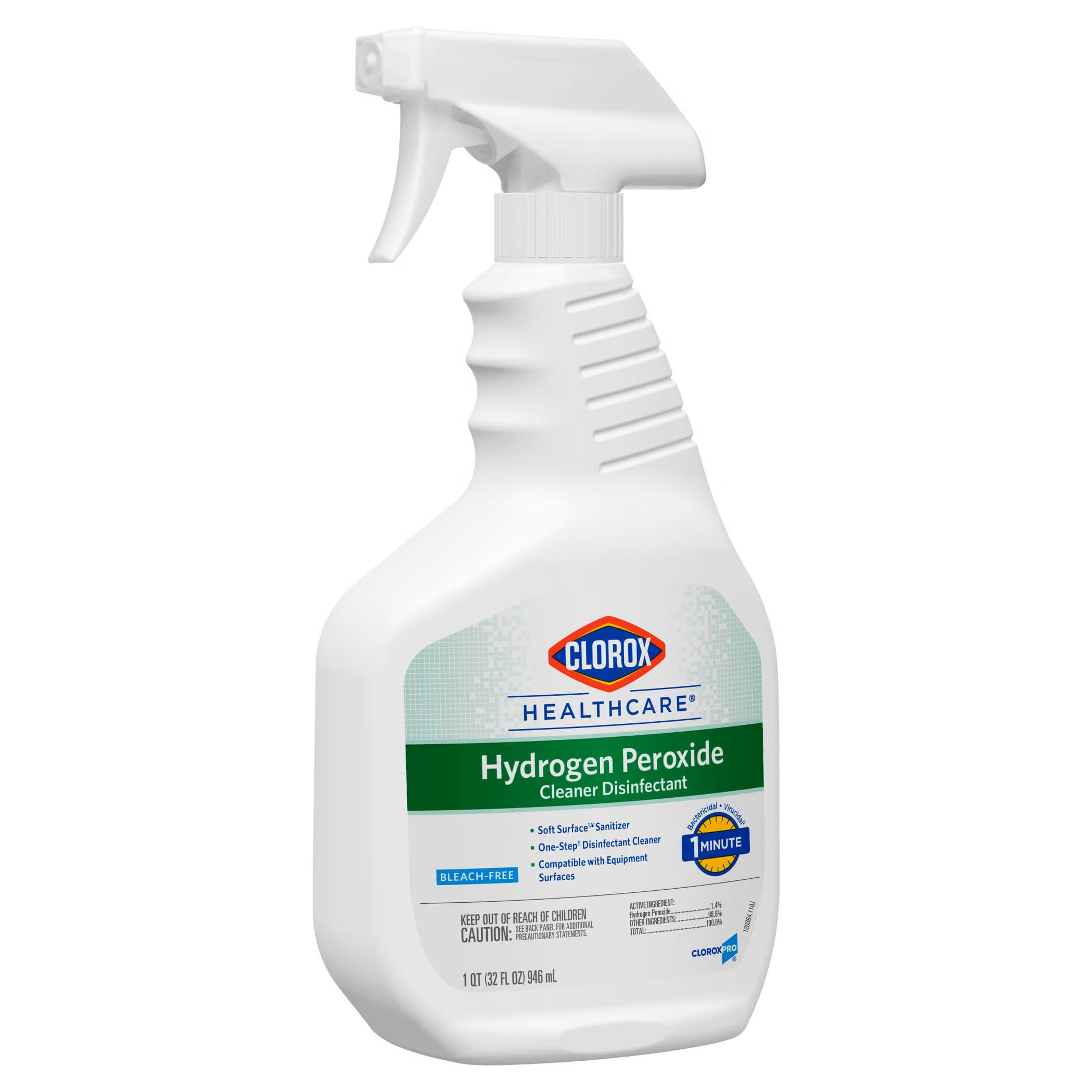 Clorox Healthcare Surface Disinfectant Cleaner Bottle - Image 1