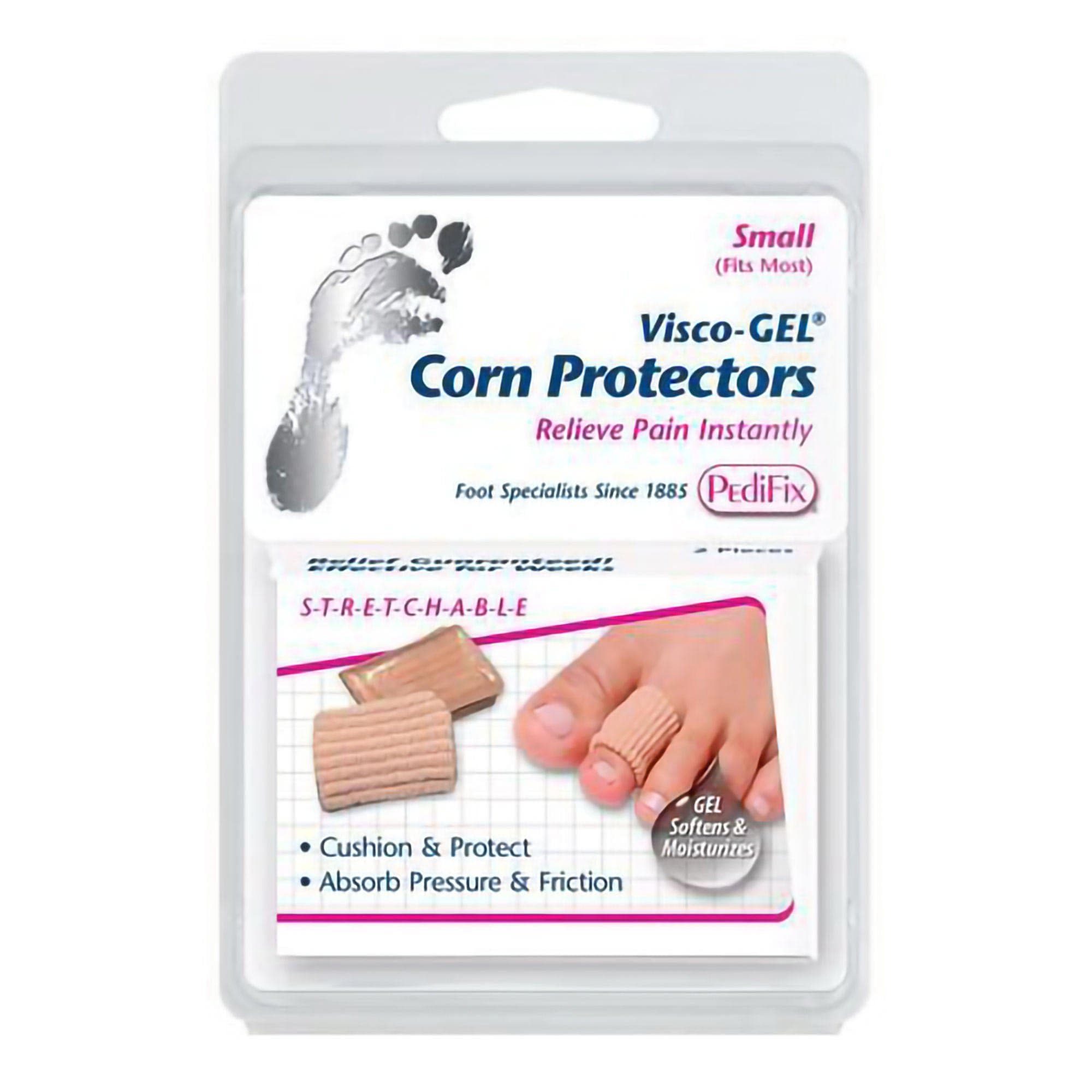 PediFix Visco-GEL Corn Protectors, Large - Package of 2 - Image 1