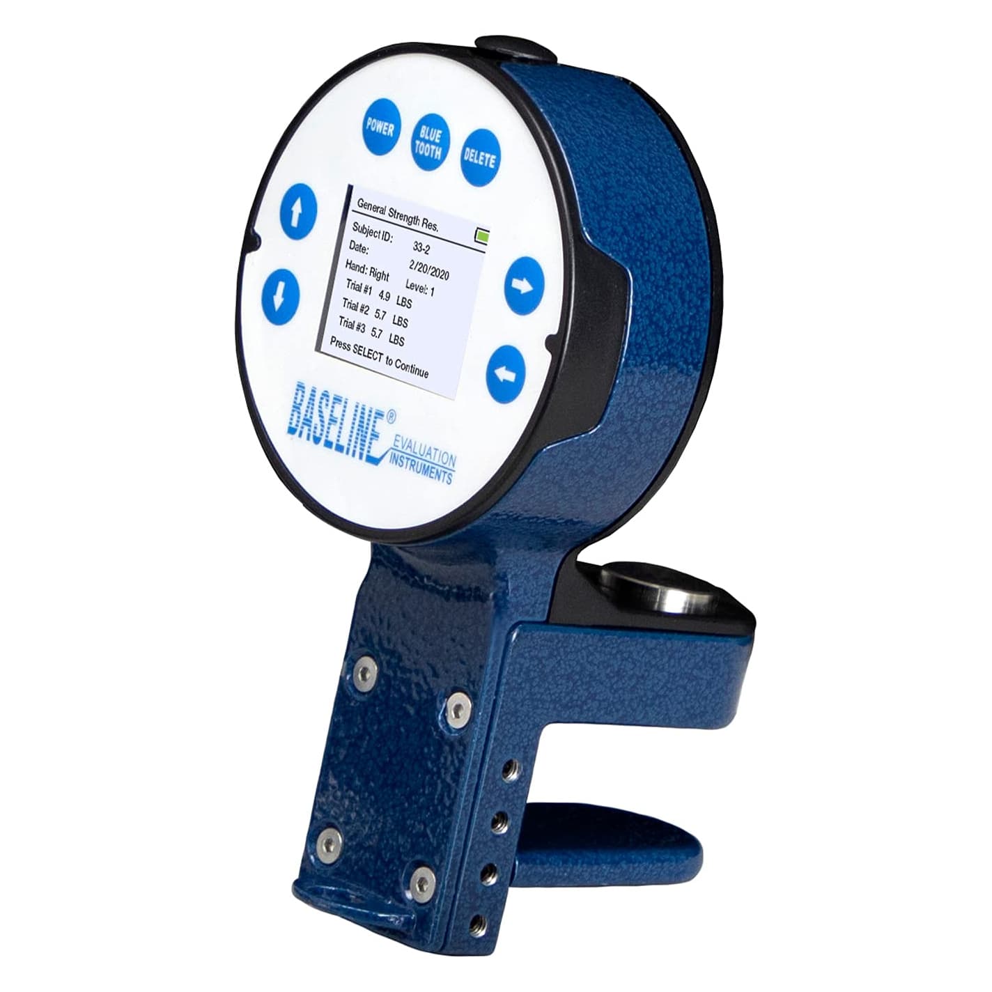 Baseline BIMS Digital Dynamometer, Pinch, Clinic Model, 100 lb - Image 1