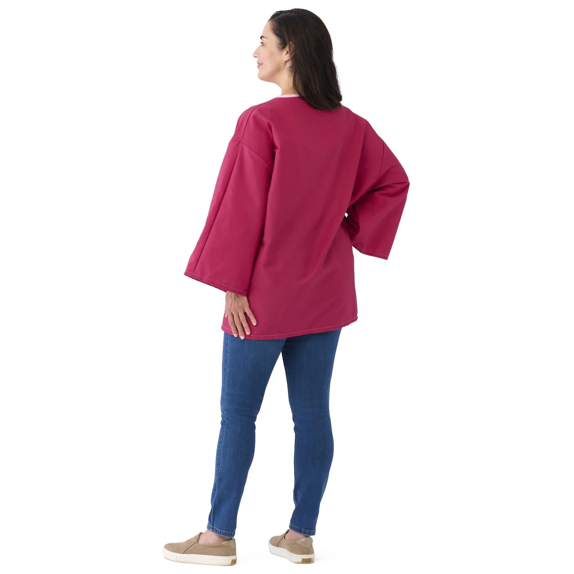 Medline Mammography Jacket with Crisscross Front - 1 Dozen - Image 2