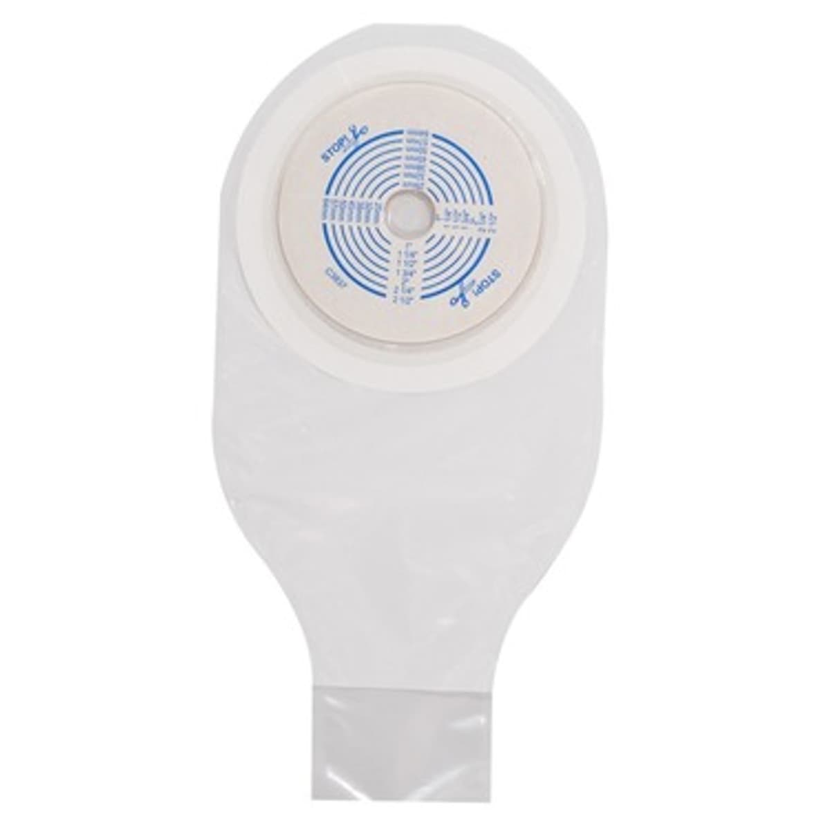 ActiveLife 1-Piece Cut-to-Fit 12 Inch Drainable Pouch, Transparent, 3/4 to 2-1/2 Inch - Box of 10 - Image 1