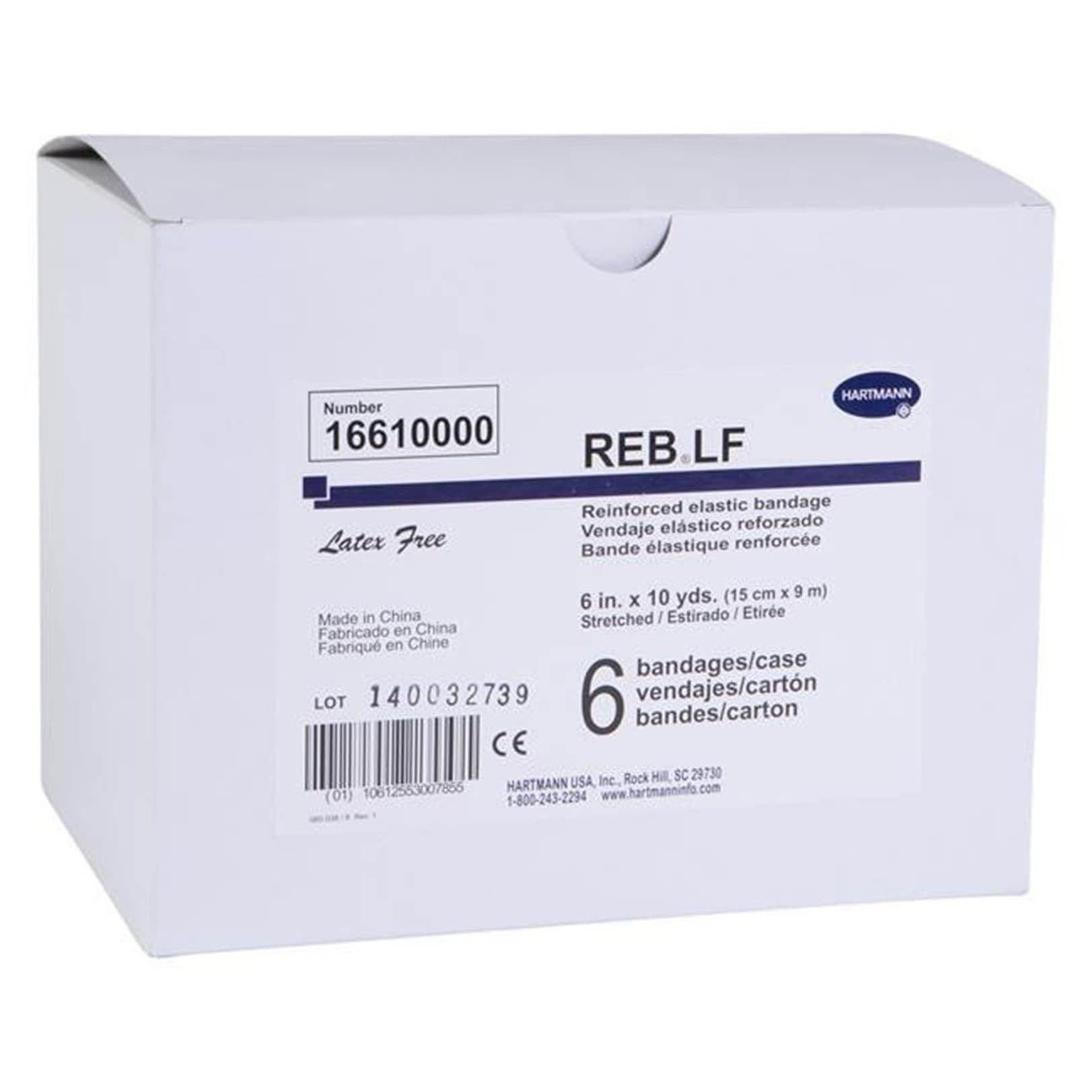 Hartmann REB Standard Elastic Bandage, Clip Detached, Tan, Sterile - Image 2