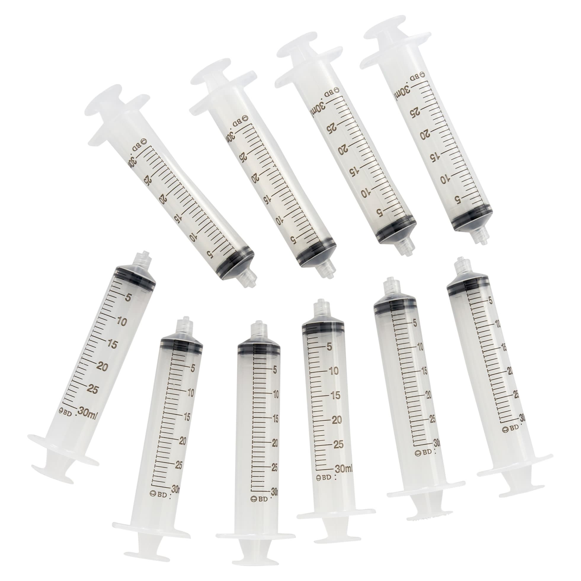 BD Flat Top Style Pharmacy Convenience Tray, 30 ML - Case of 120 - Image 1