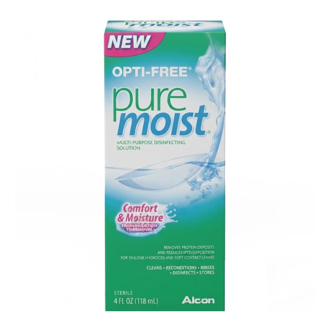 Alcon Opti-Free Puremoist Multi-Purpose Contact Solution - Image 2
