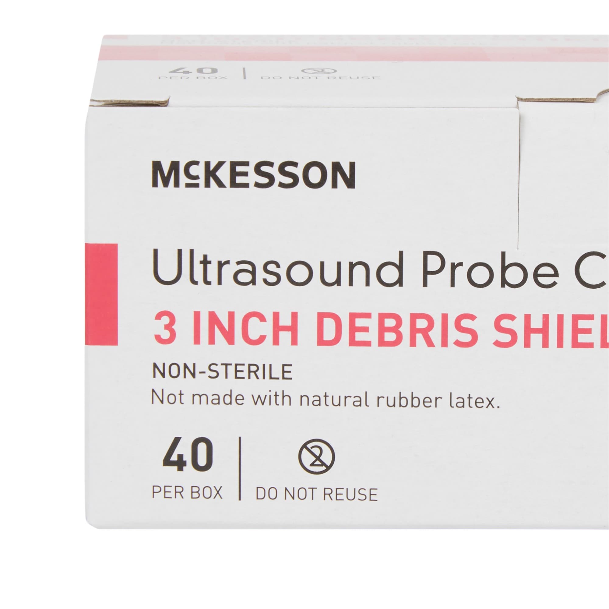 McKesson Ultrasound Probe Cover with Debris Shield 1 x 8 Inch, Individually Wrapped, NonSterile - Image 2