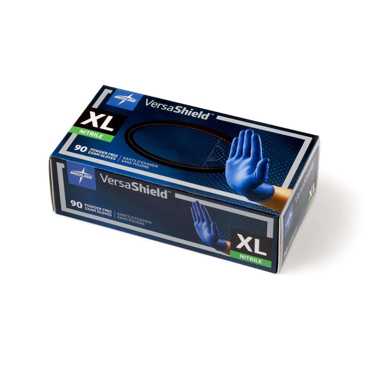 Versashield Powder-free Nitrile Exam Gloves, Extra Large - Case of 900 - Image 1