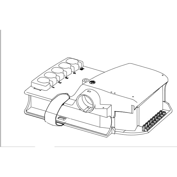 Invacare Etude Plus Bed Control Unit, CB06, 120V