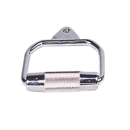 CanDo Chest Weight Pulley System Accessories, Metal Handle - Pair - Image 1