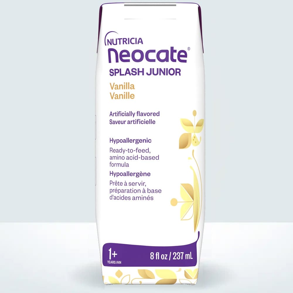 Neocate Splash Junior Hypoallergenic Amino Acid-Based Formula, Vanilla, 8 oz - Each - Image 1