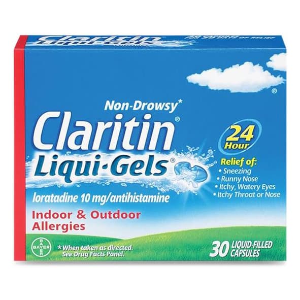 Claritin 24-Hour Liqui-Gels Capsules - Image 2
