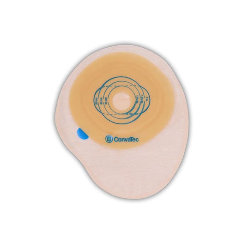 Esteem+ 1-Piece Closed-End Pouch with Stomahesive Skin Barrier and Filter, Transparent, 13/16 to 2-3/4 Inch - Box of 30 - Image 1