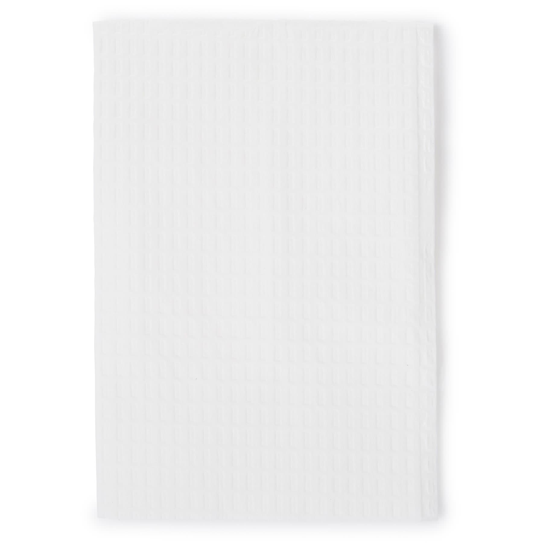 McKesson White Dental Bib, 13.5 x 18 Inch - Case of 500 - Image 1