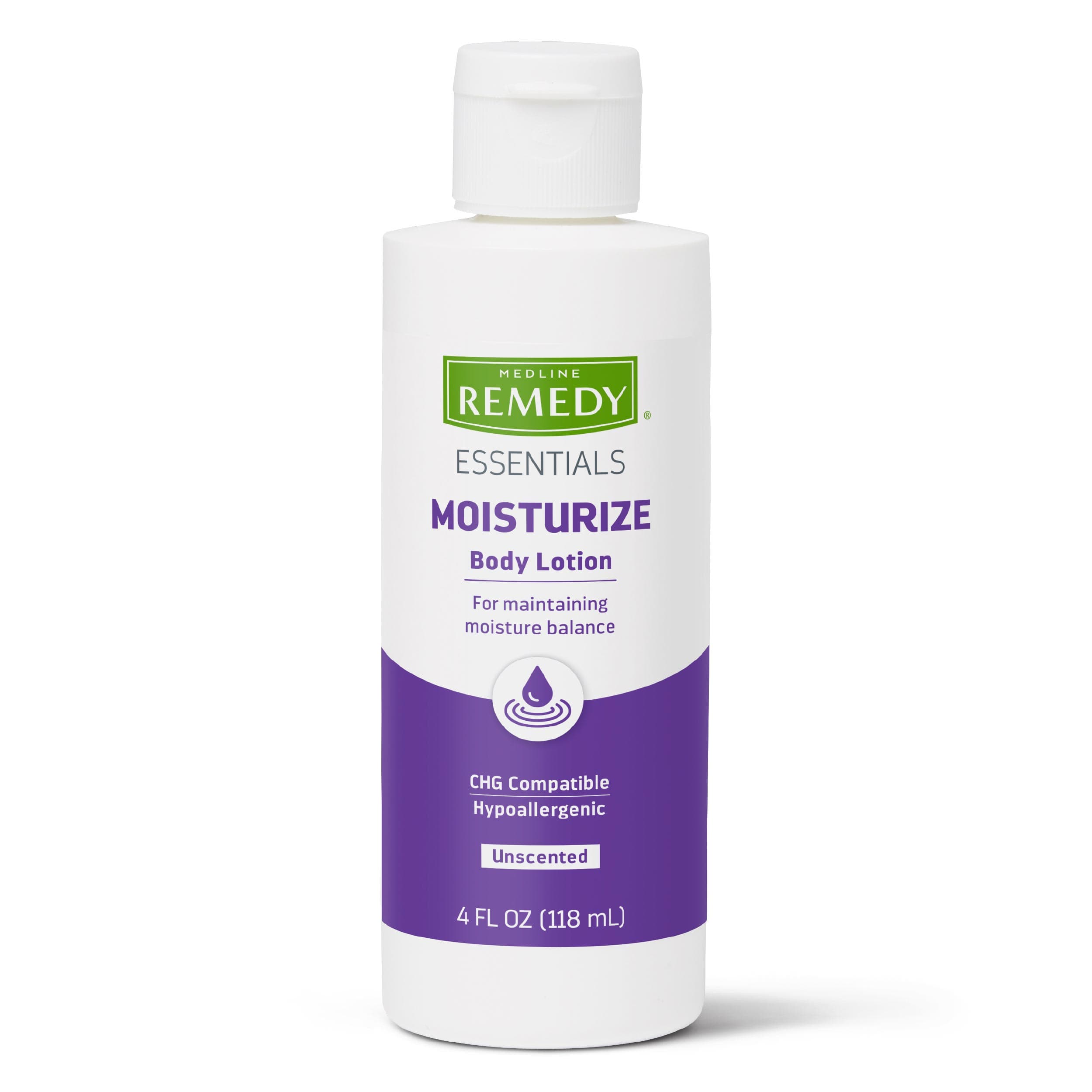 Remedy Essentials Moisturize Body Lotion, Unscented, 4 oz - Image 1