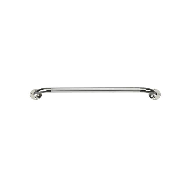 Drive Medical Knurled Grab Bar, 16 Inch, Chrome - Image 1