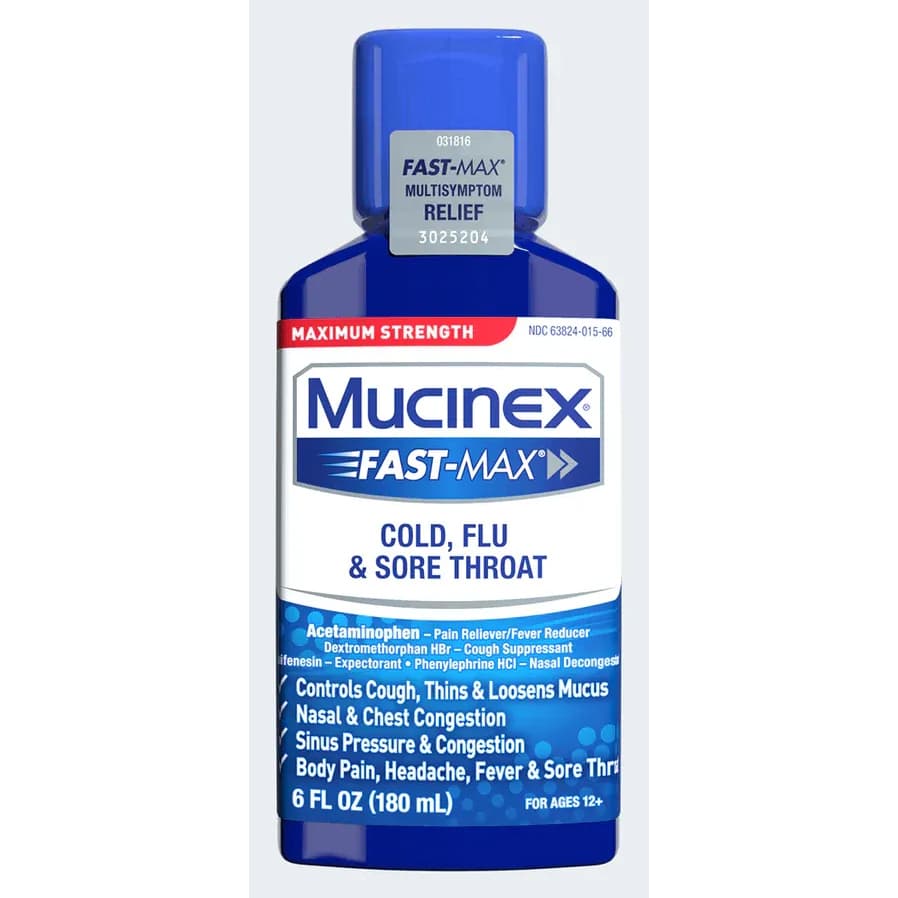 Mucinex Cold And Cough Relief Liquid - Each - Image 1