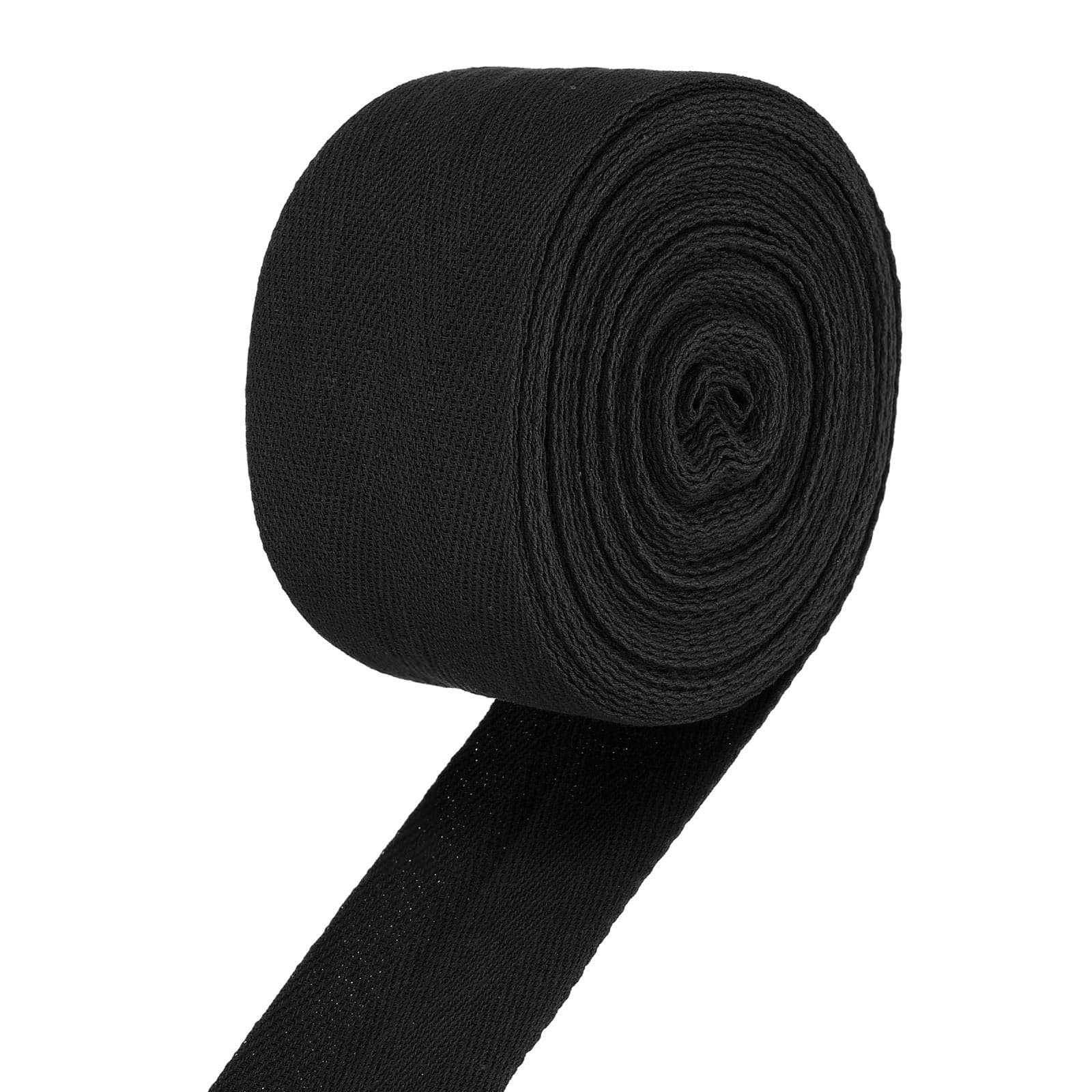 Cando Black Polyester Stockinette 25 Yard Roll, 2 Inch - Image 1