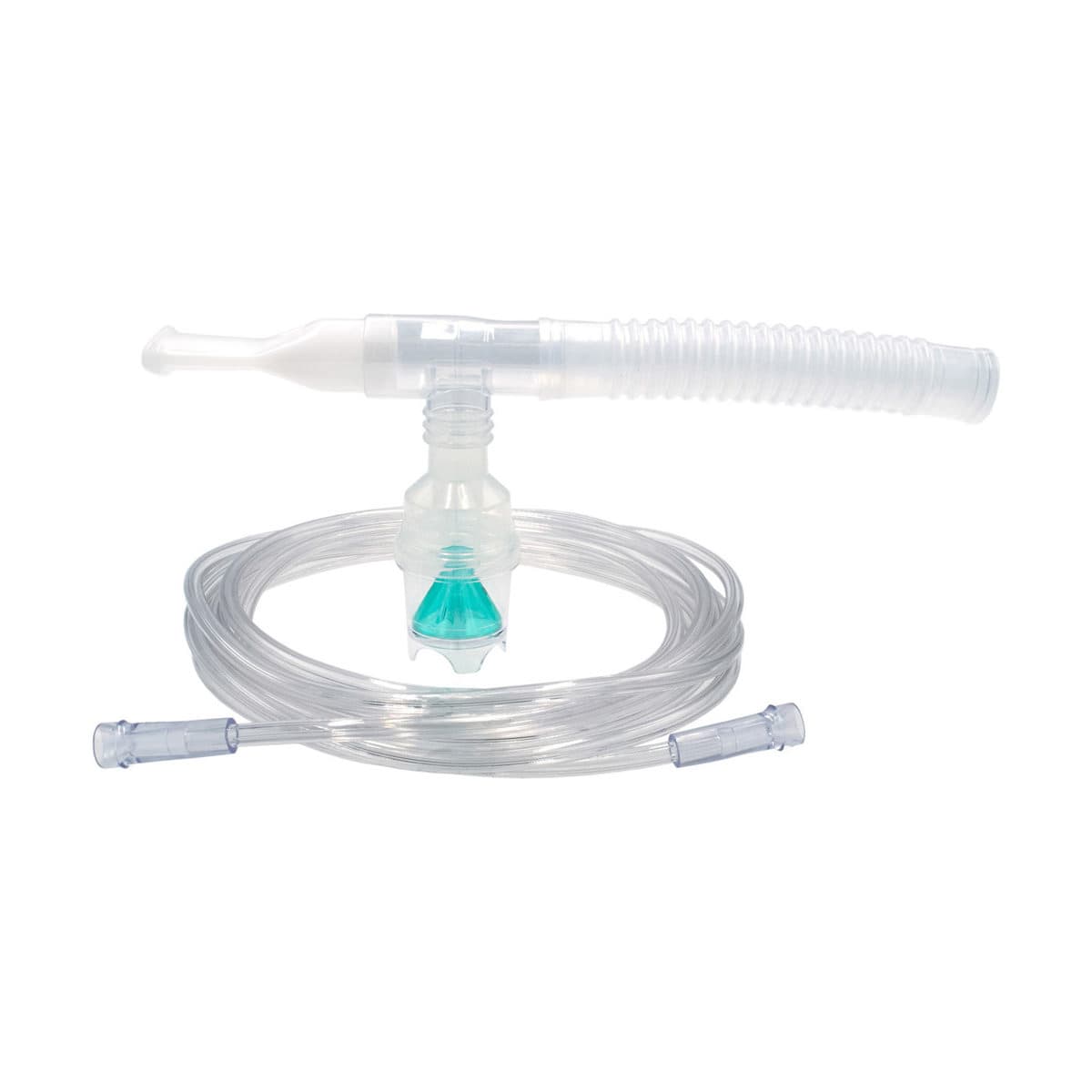Salter Labs Nebulizer with Anti-Drool T-Piece and 7 Ft Tubing without Mouthpiece and Reservoir - Each - Image 1