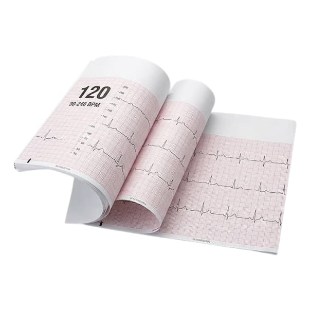 Welch Allyn Diagnostic Recording Paper Z-Fold, 8-1/2 x 11 Inch - Case of 1000 - Image 1