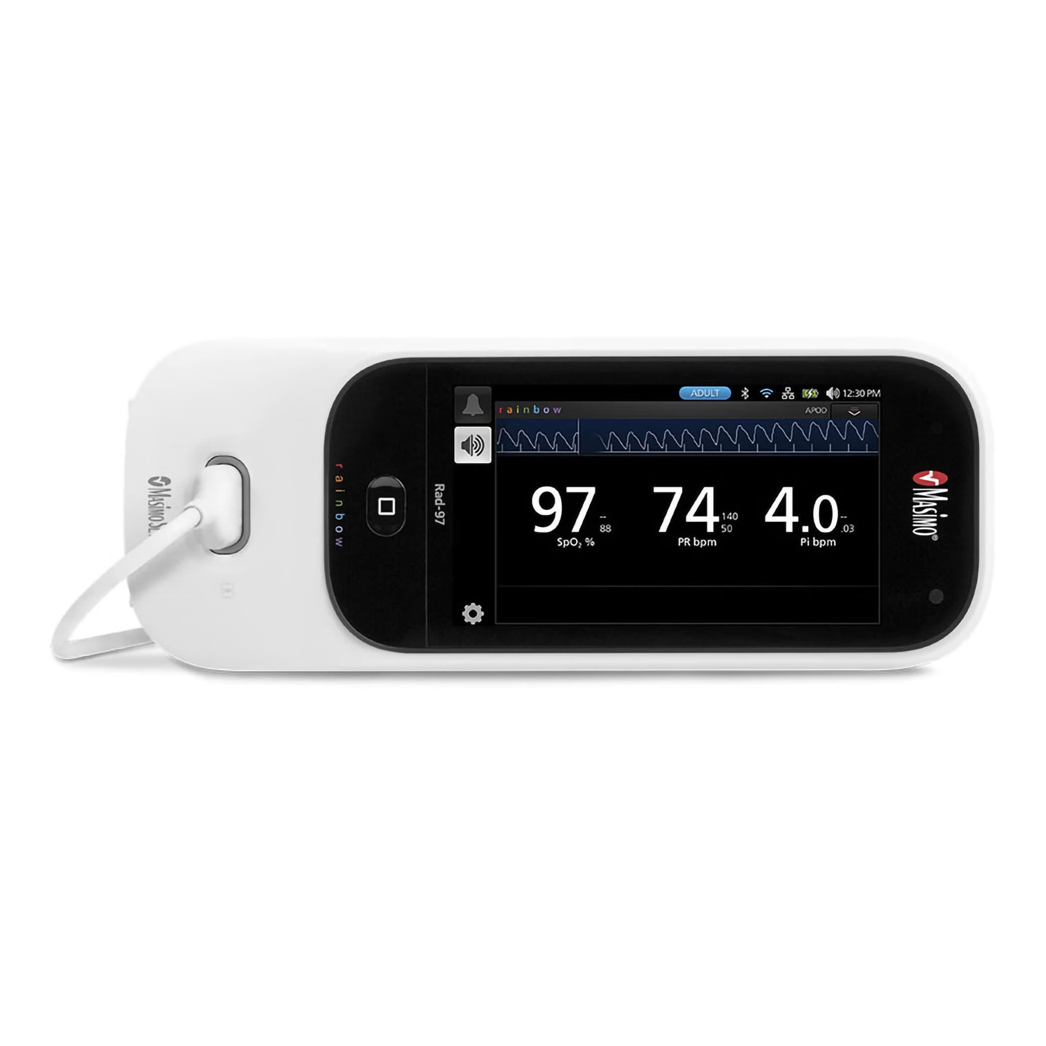 Rad-97 Tabletop Pulse Oximeter Audible and Visual