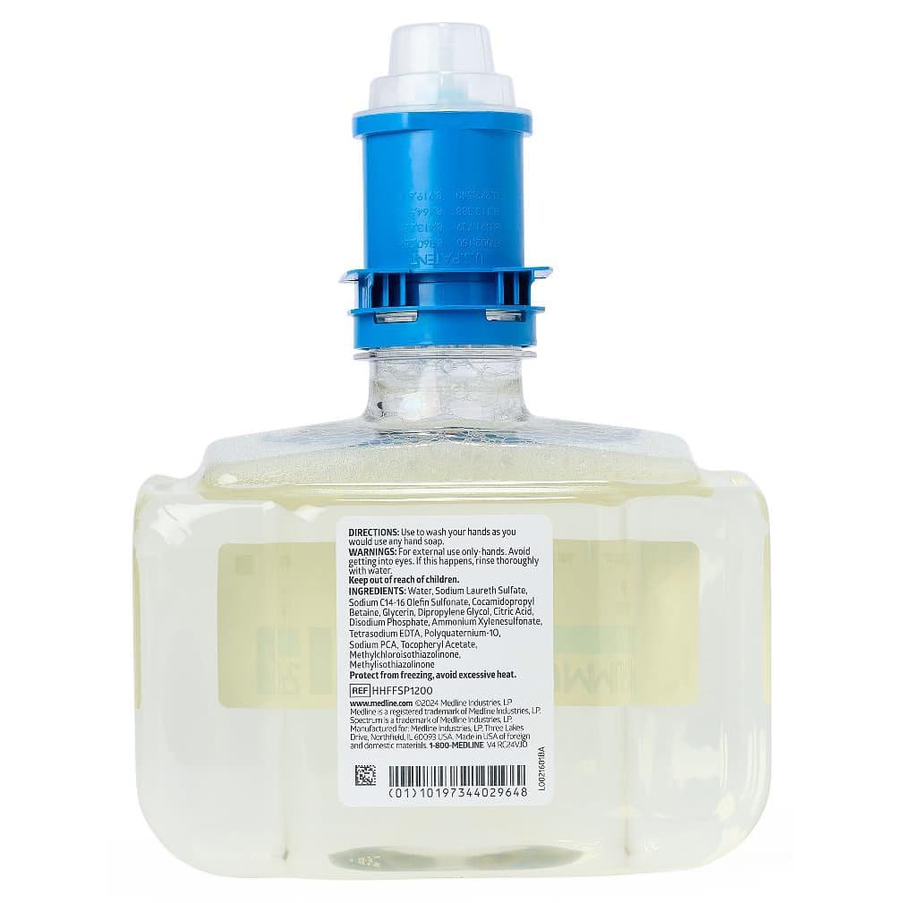 Medline Spectrum Advanced Foaming Hand Soap Refill for PRODISP, 1200 ml - Image 3