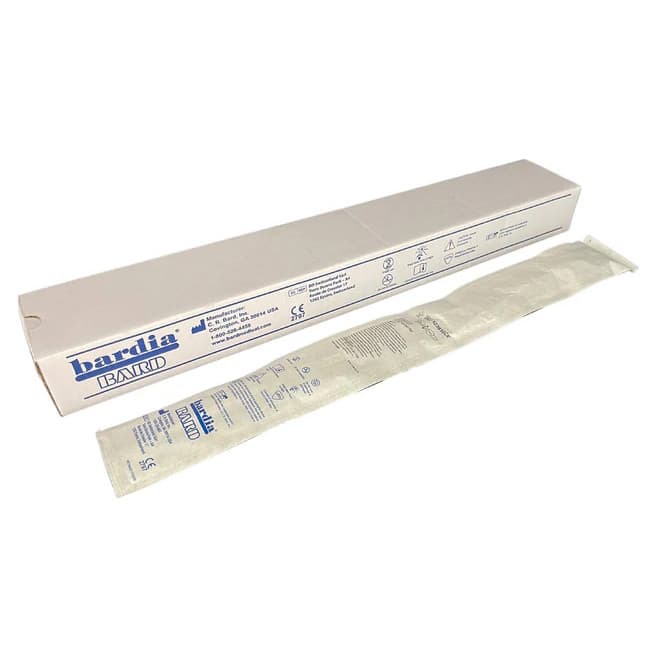 Bardia 2-Way Silicone Coated Foley Catheter with 30cc Balloon, Latex, 20F - Each - Image 1