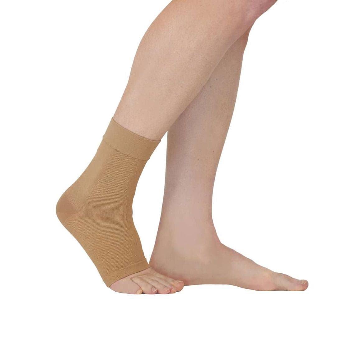 Doc Ortho Seamless Ankle Support, Black, Small - Image 1