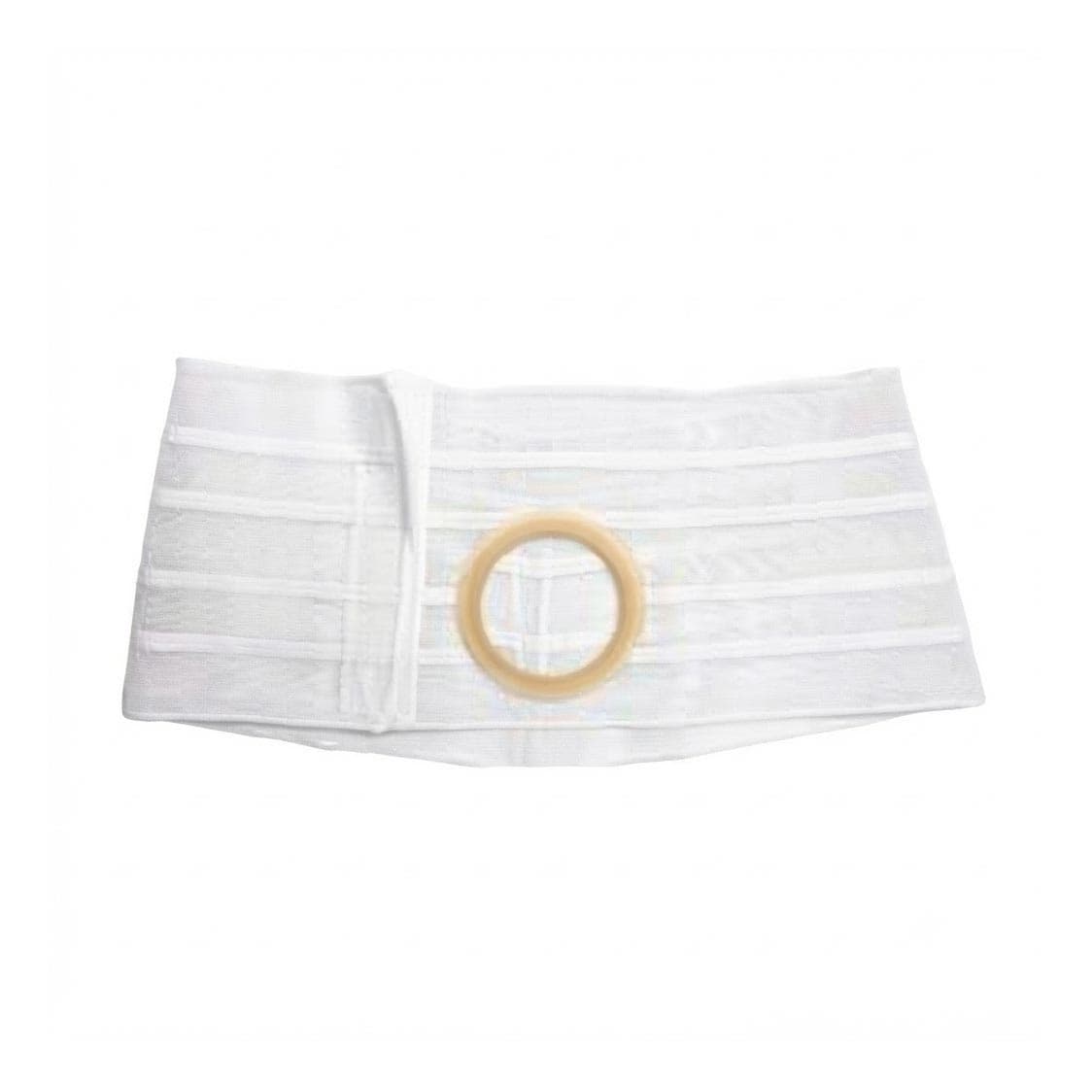 Nu-Hope Nu-Form 9" Ostomy Support Belt, 2-1/4", White, Prolapse Flap - Each - Image 1