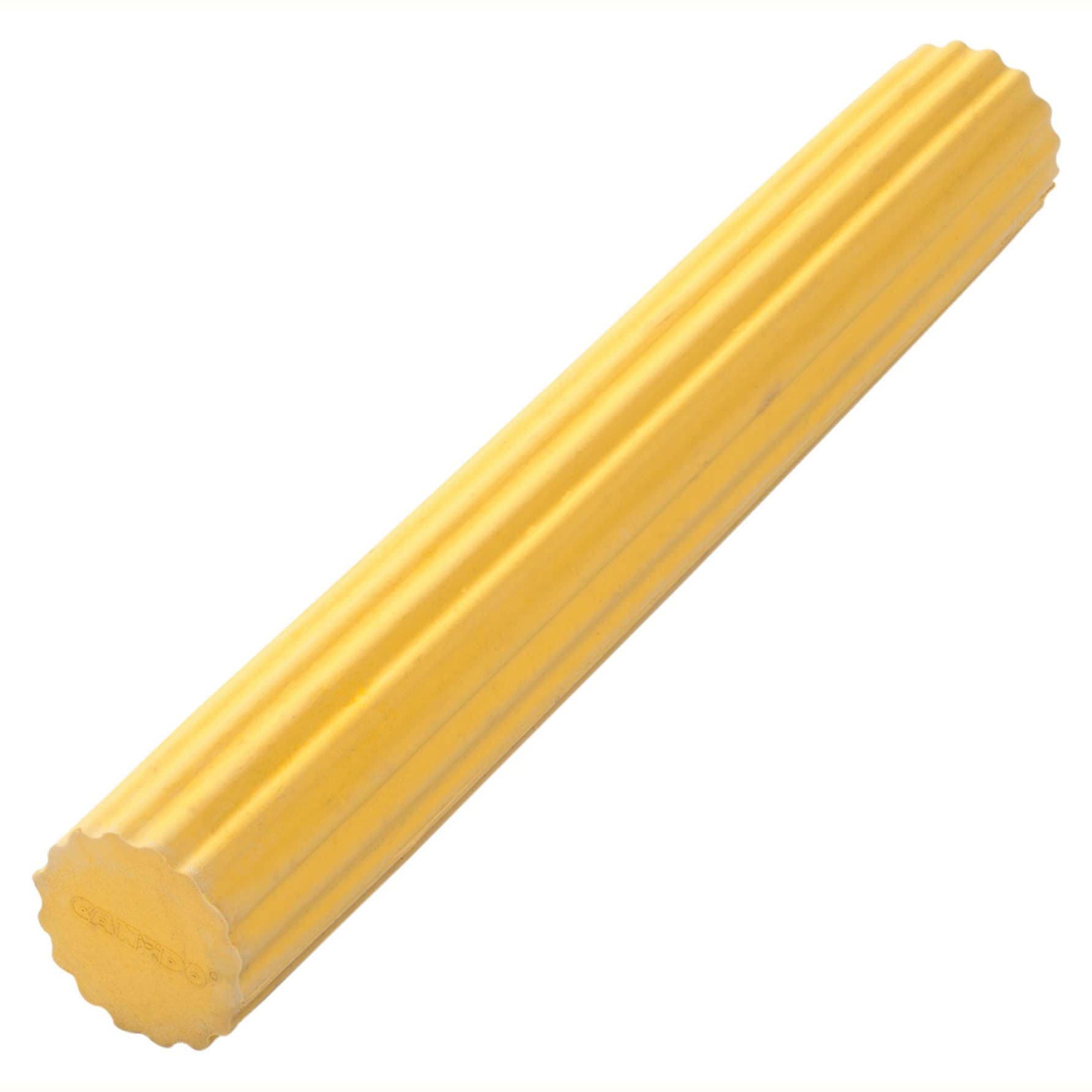 CanDo Twist-n-Bend Flexible Exercise Bar, 12 Inch, Extra-Light, Yellow - Image 1