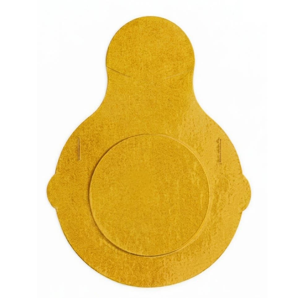 ChemoPlus IVA Security Seals for Bottle Tops, Yellow, 28mm - Case of 12000 - Image 1