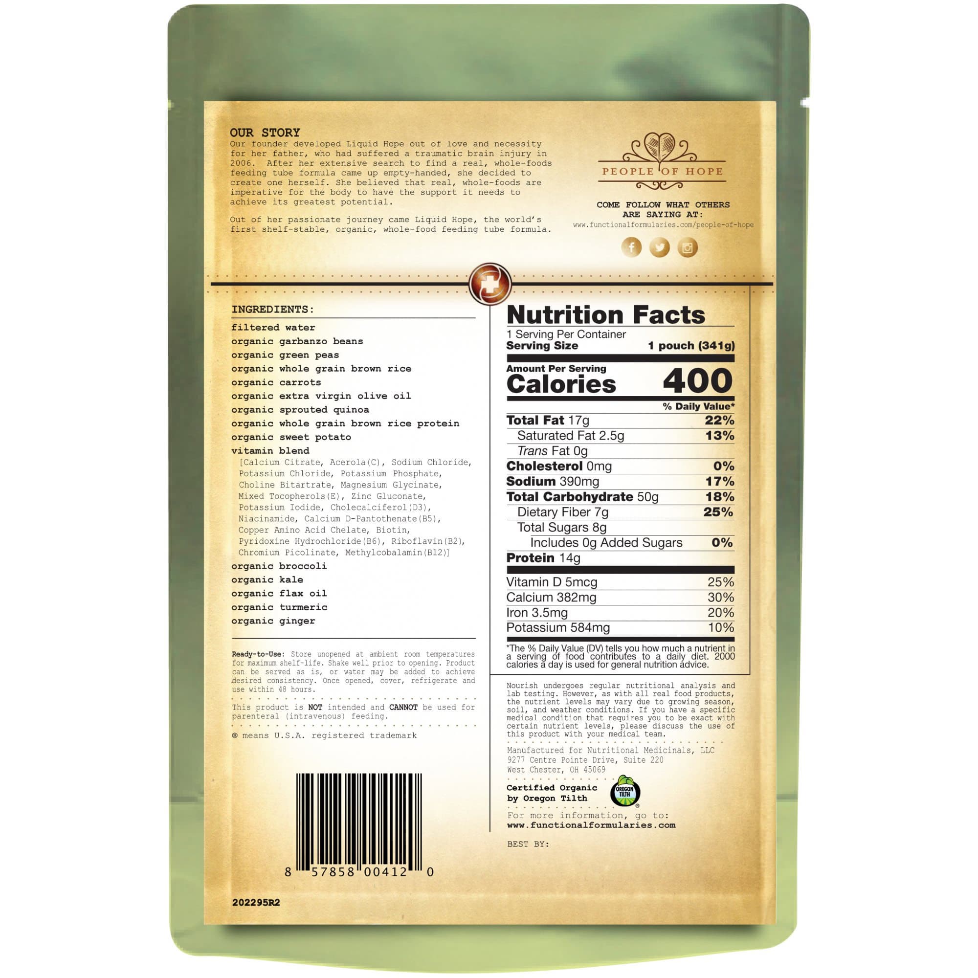 Nourish Organic Pediatric Oral Supplement - Image 2