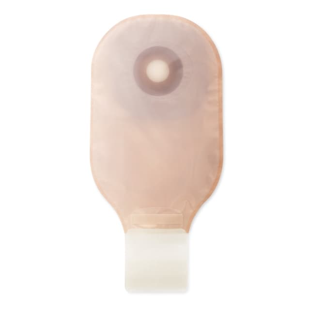 Premier 1-Piece Drainable Ostomy Pouch with Flat Flextend Barrier, Microseal Closure, and Tape - Image 4