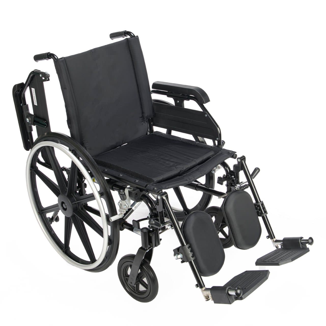 Chariot IV XTC K4 Wheelchair with padded Flip-back, height-adjustable armrests
